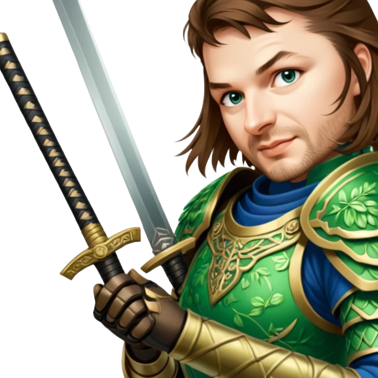 Emerald Samurai emoji