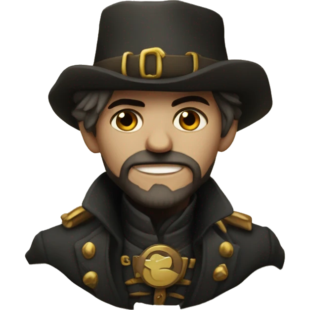 Corvo com círculo dourado atrás da cabeça  emoji