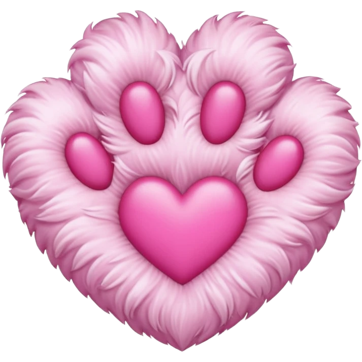 Paw heart emoji