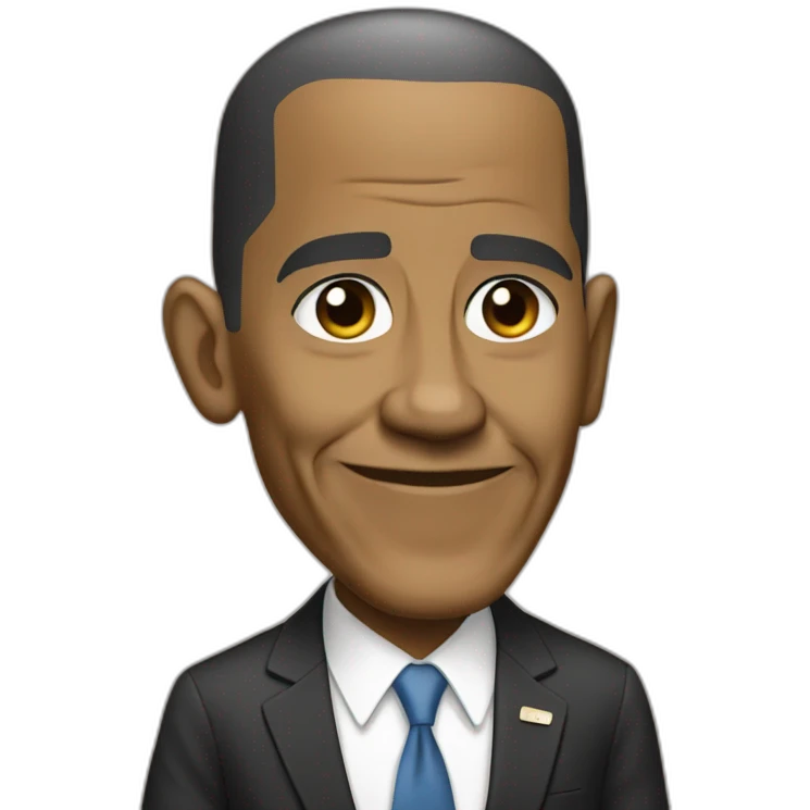 Barak Obama emoji