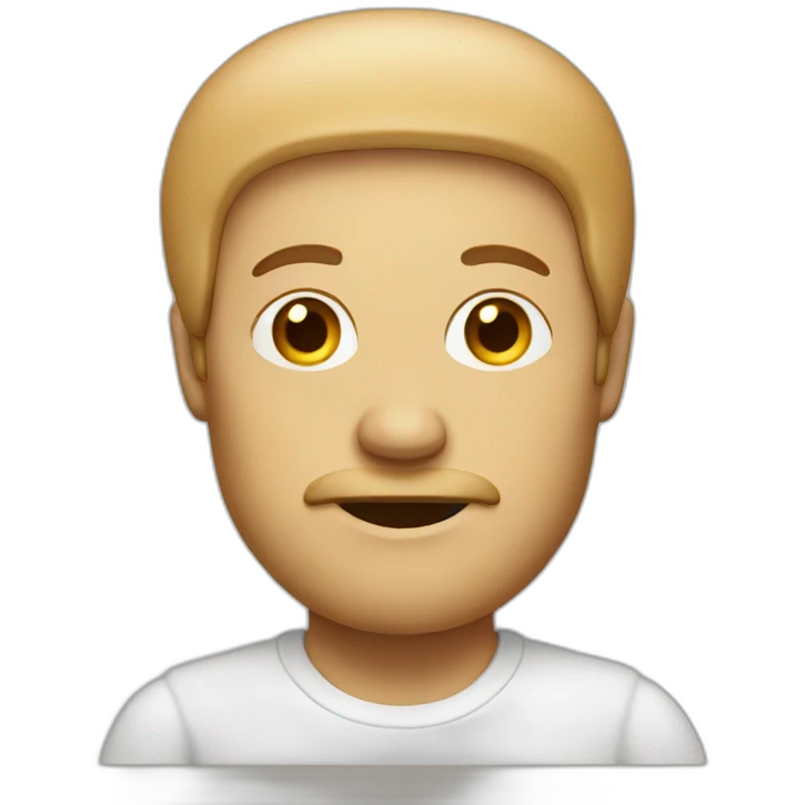 White-bread-man emoji