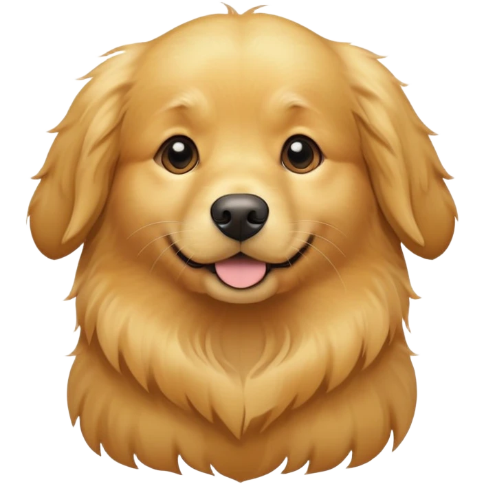 Golden retriever  emoji