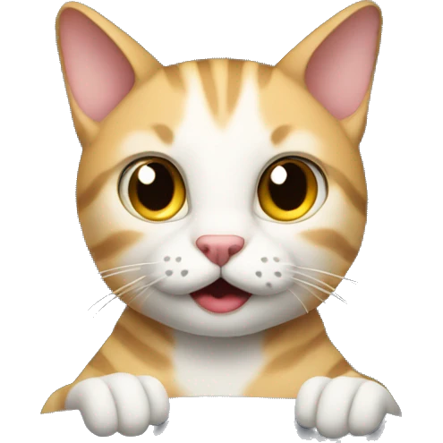 Cat in car emoji