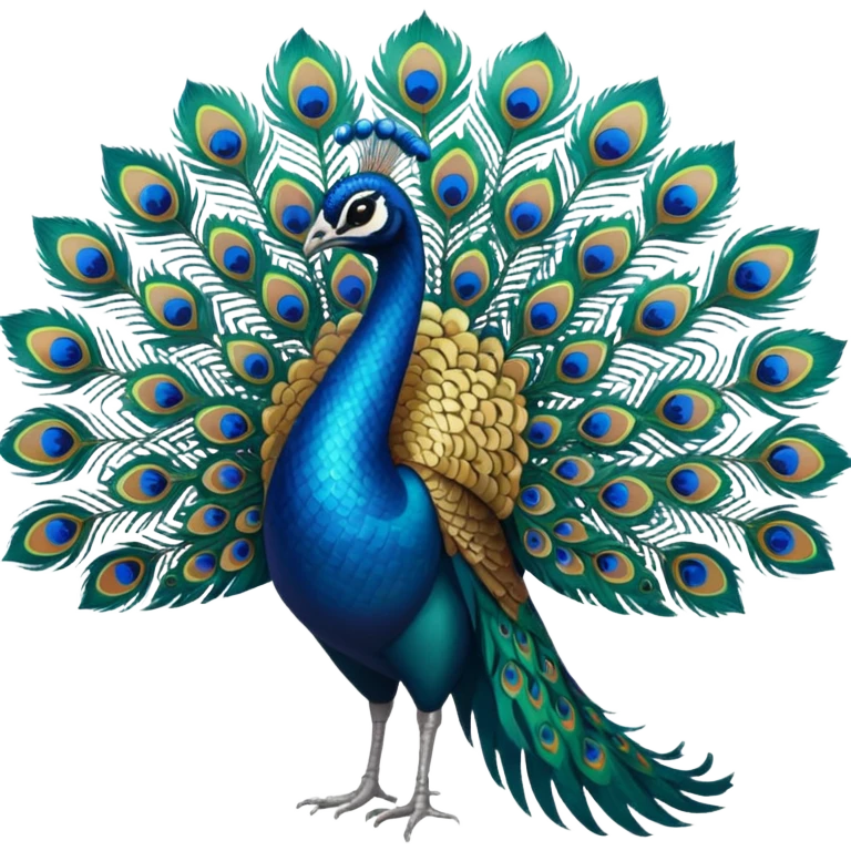 give me a peacock, beautiful emoji