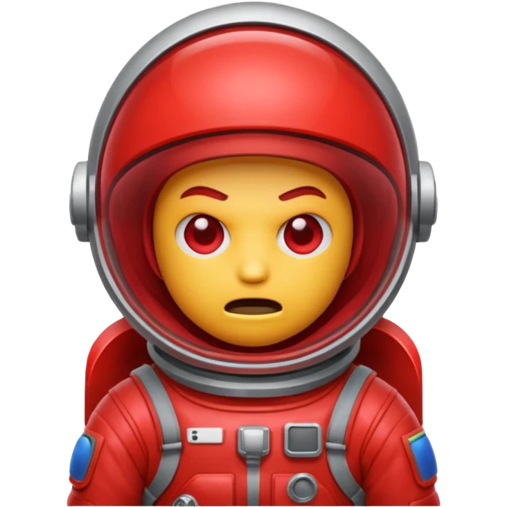 An emoji that is among us game related emoji