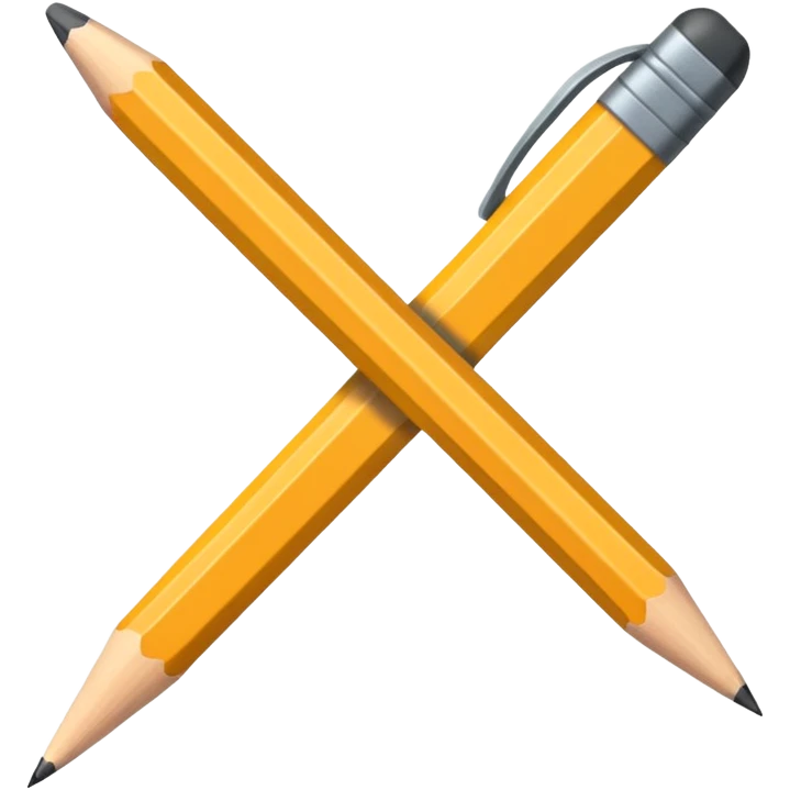 Lapiz de escribir emoji