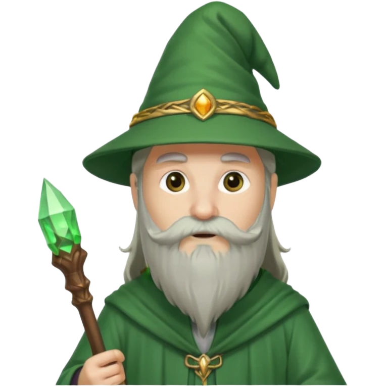 wizard car wear green cap  emoji