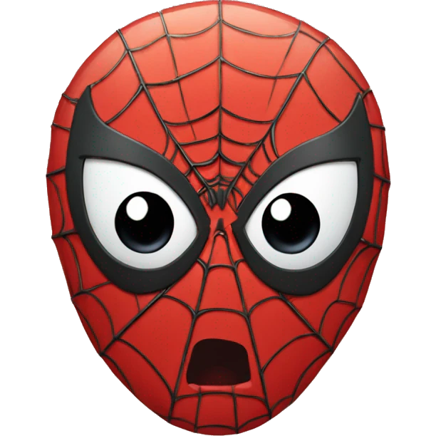 spiderman llorando emoji