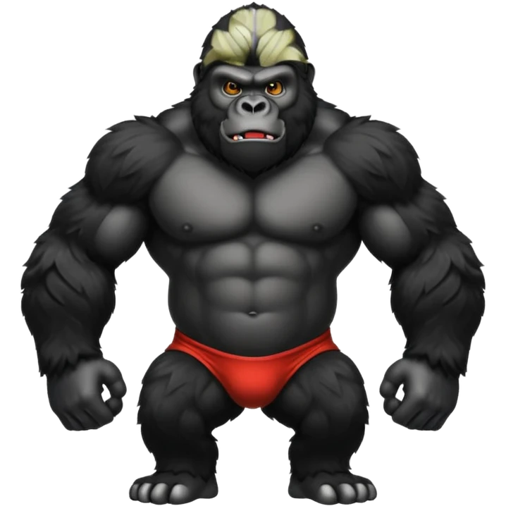 gorilla muscles emoji
