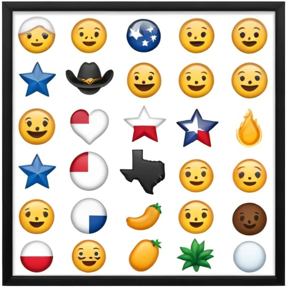 Texas Theme Emojis  emoji