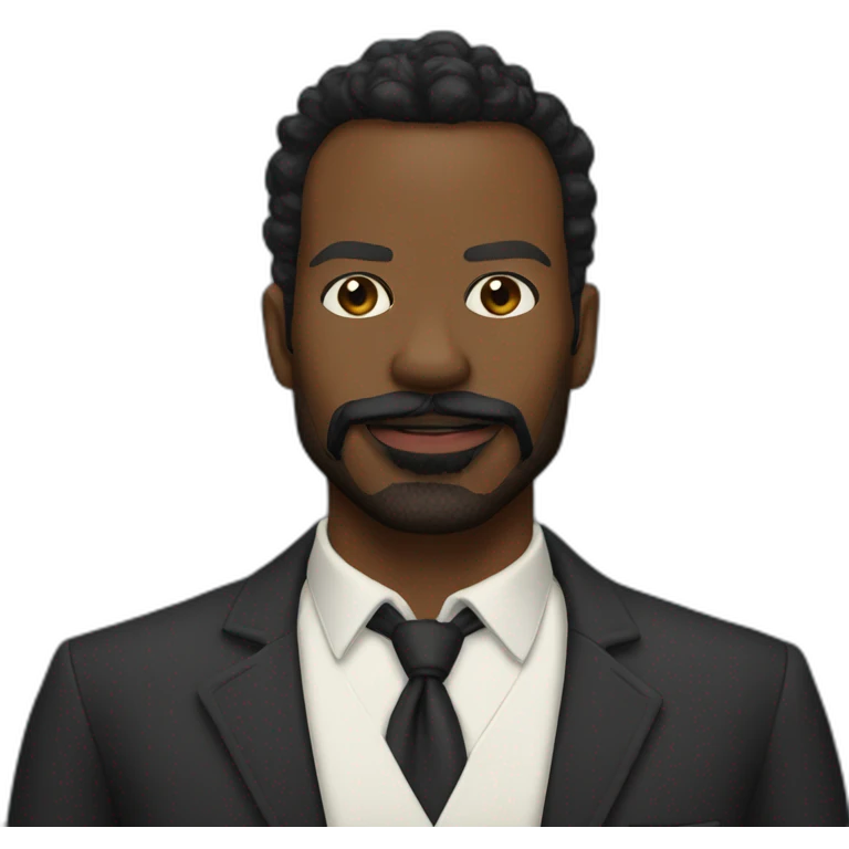 Colman Domingo moustache emoji