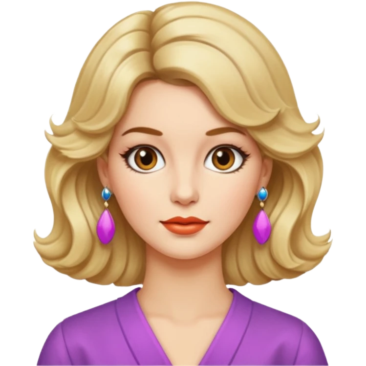 70s 80s single women emoji