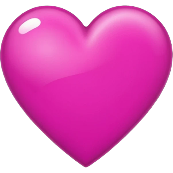 magenta and black heart emoji