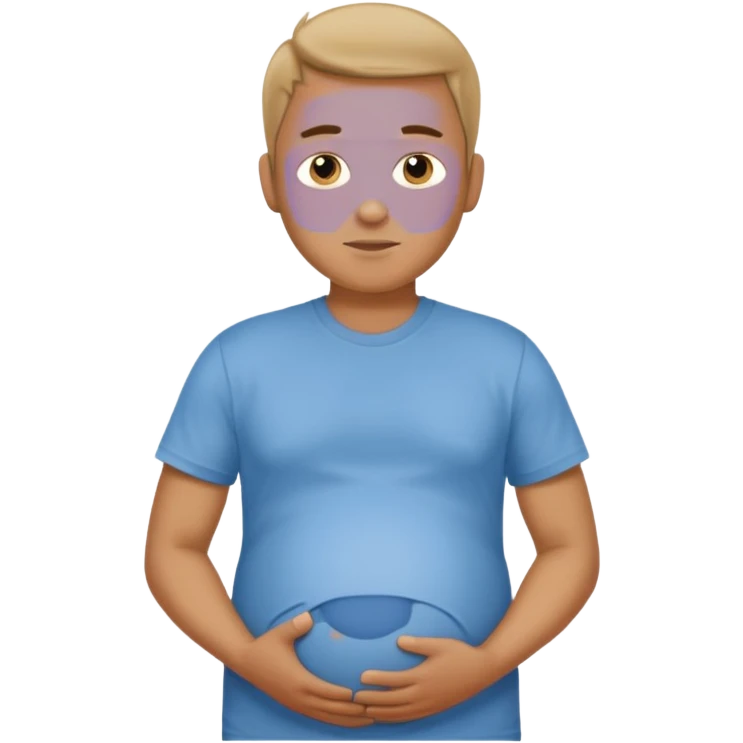 male pregnant emoji