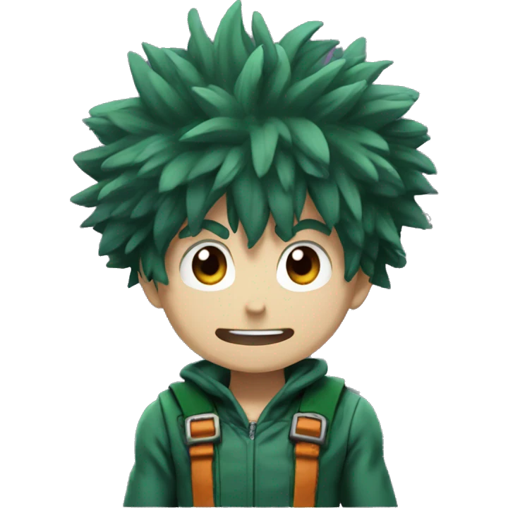 Deku from my hero academia  emoji