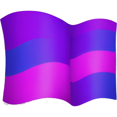 Bisexual flag emoji