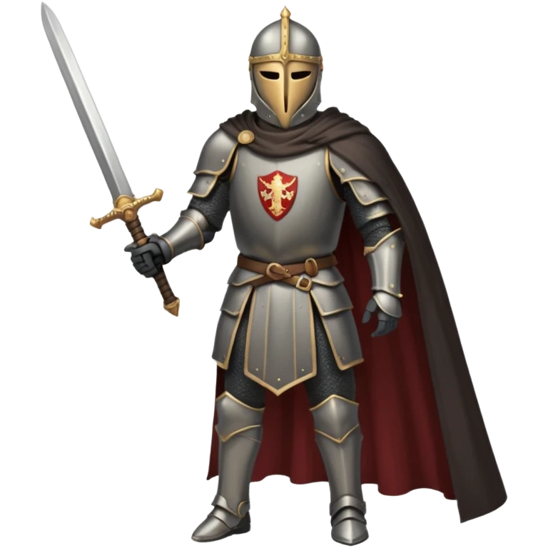 Headless Knight with Sword emoji