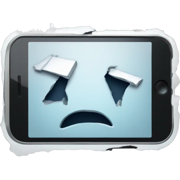 broken mobile  emoji