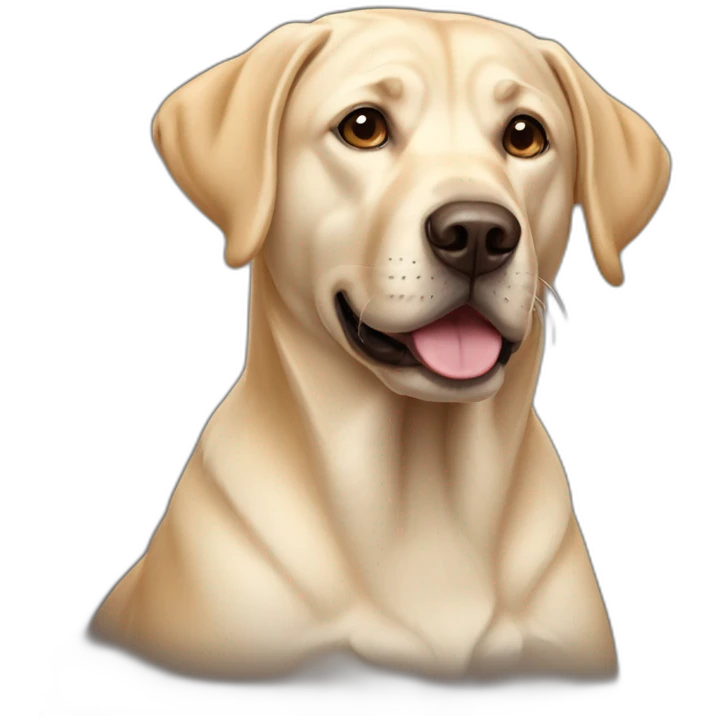 Chien labrador emoji