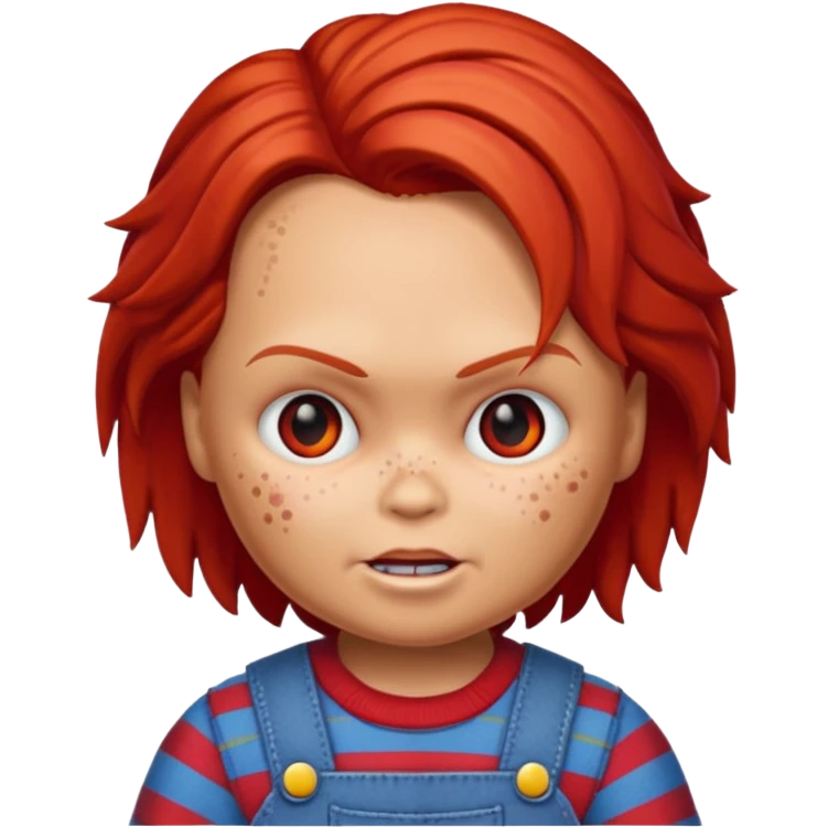Un emojin de chuky emoji