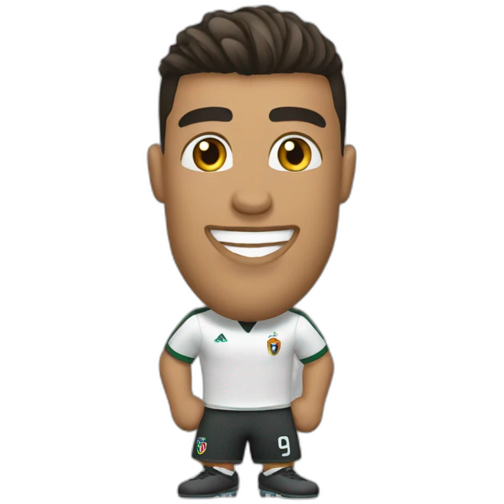 Ronaldo-in-love emoji