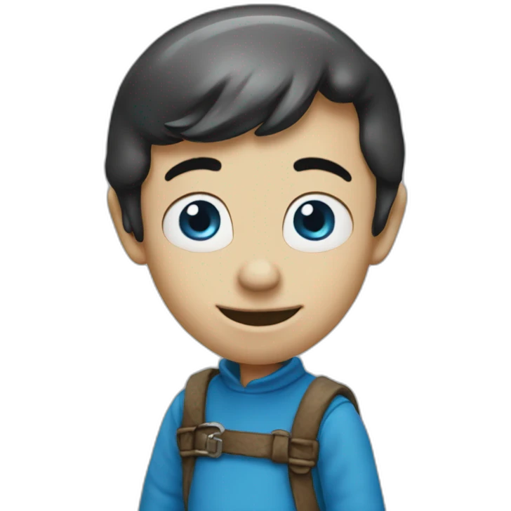 Smurf emoji