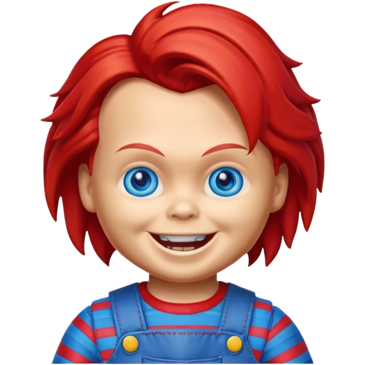 Un emojin de chuky emoji