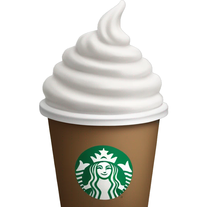 starbucks coffee cup emoji