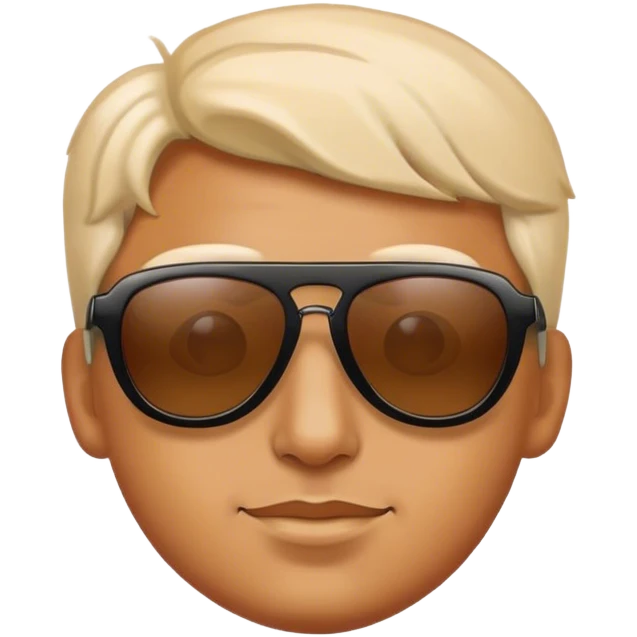 Joint with sun glasses  emoji