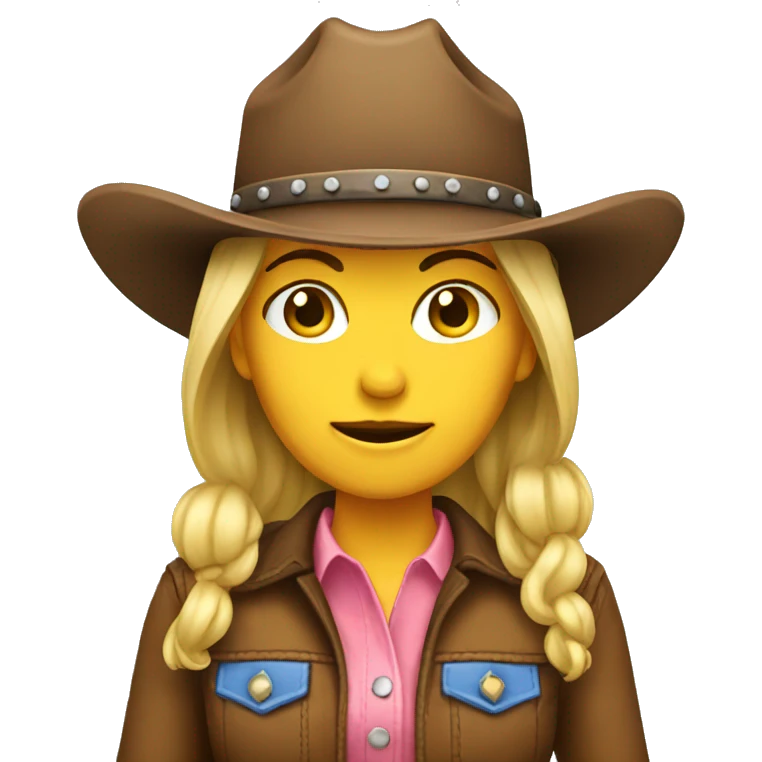 Cowgirl emoji
