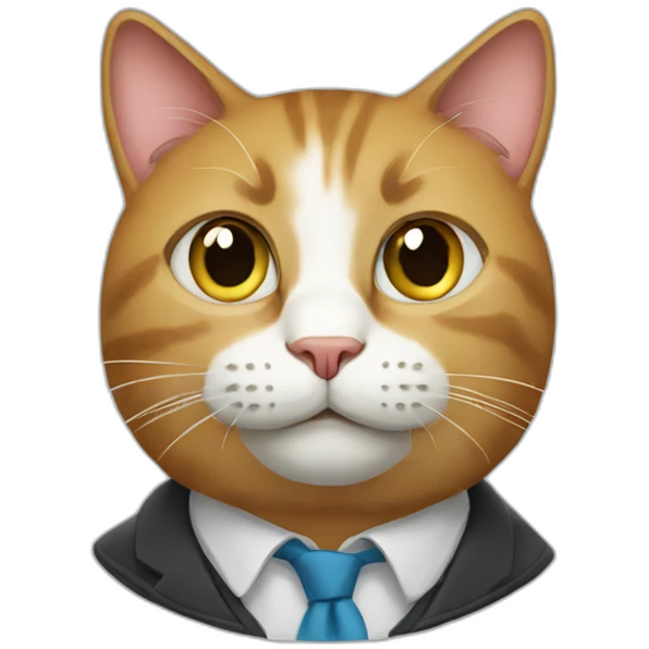the mathematician cat emoji