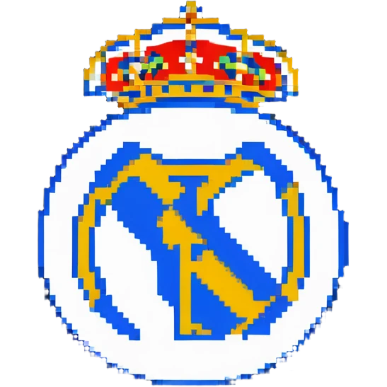 Real Madrid football club logo emoji
