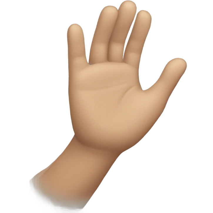 One hand clapping emoji