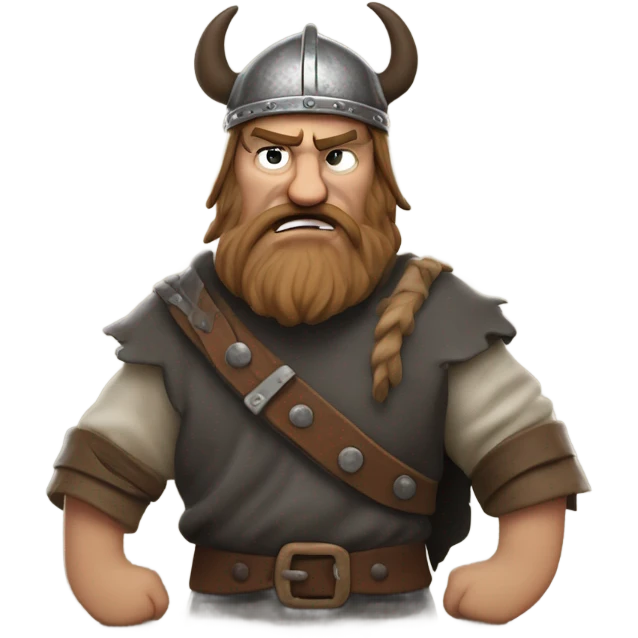Exasperated Viking  emoji