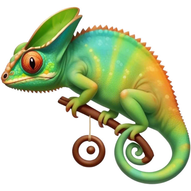 chameleon that is a market research e emoji