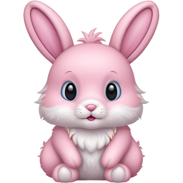 Conejito rosado emoji