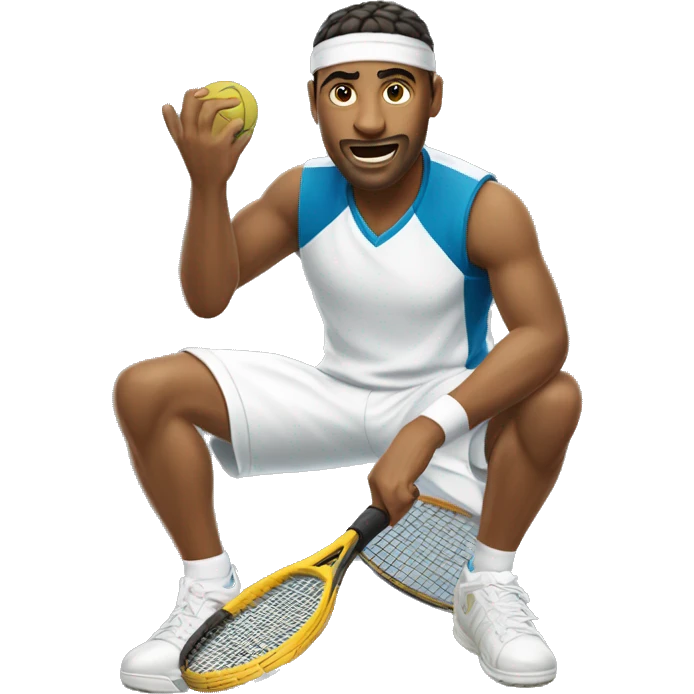 vamos jogar tenis de mesa ? emoji