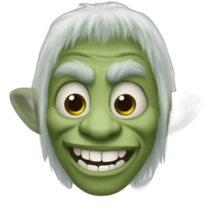 Troll face meme emoji