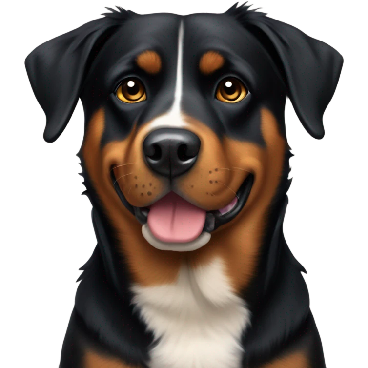 rottweiler and australian shepard mix emoji