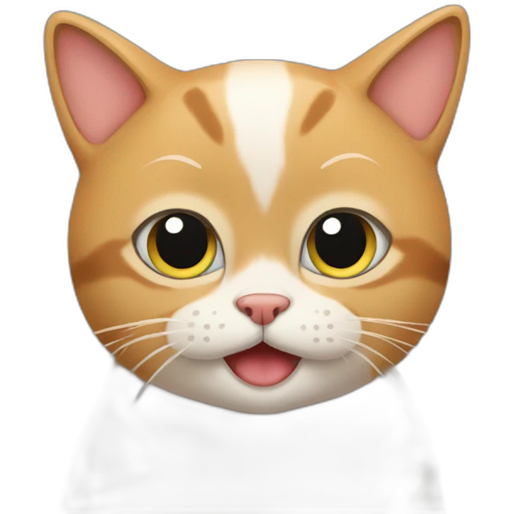 CAT saying sorry emoji