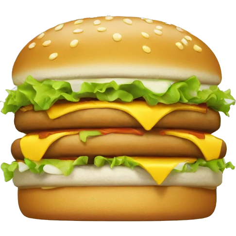 BigMac White Icon emoji