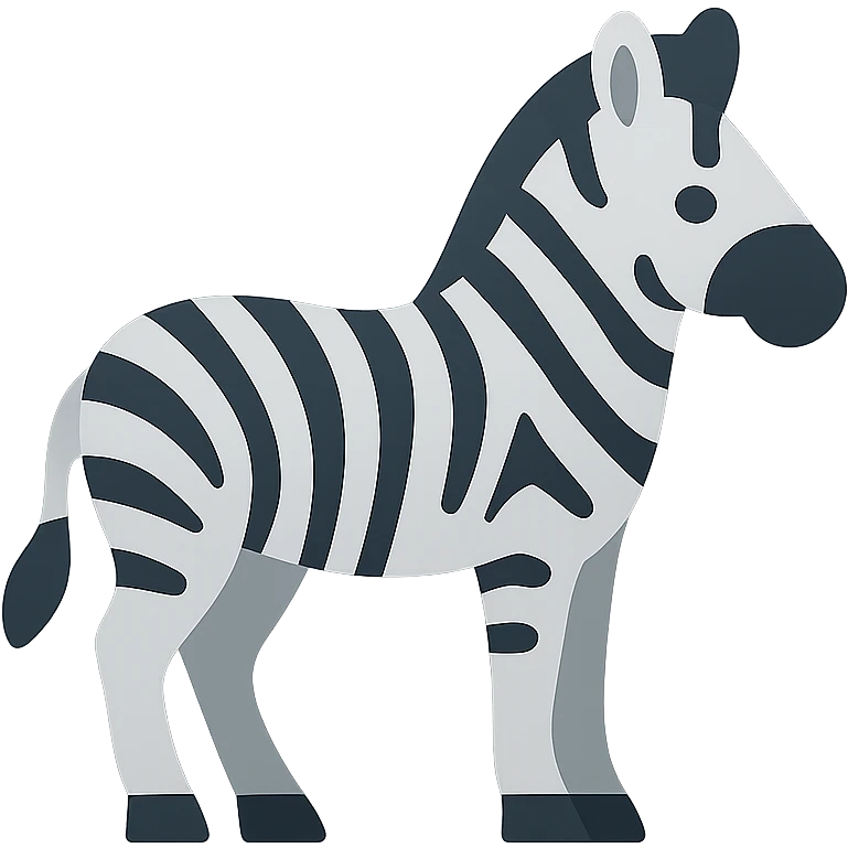 Zebra emoji