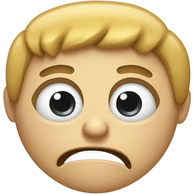a large face with exaggerated features: tears streaming down, wide eyes, or an open mouth in a scream, conveying intense emotion.  emoji