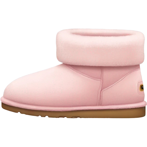 light pink ugg slippers  emoji
