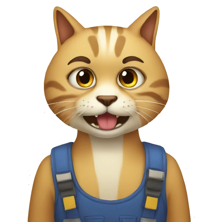 Mewing emoji