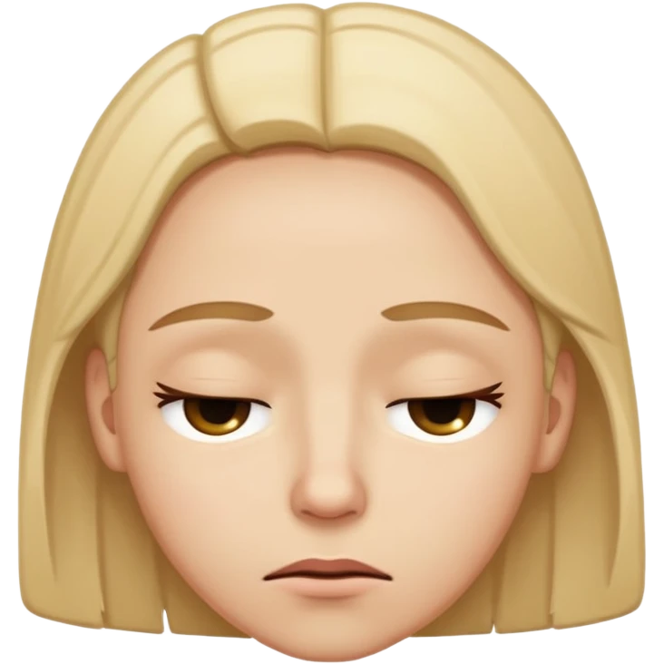 raising both eyebrows in incomprehension but not upset still, closing eyes and a slight smile emoji