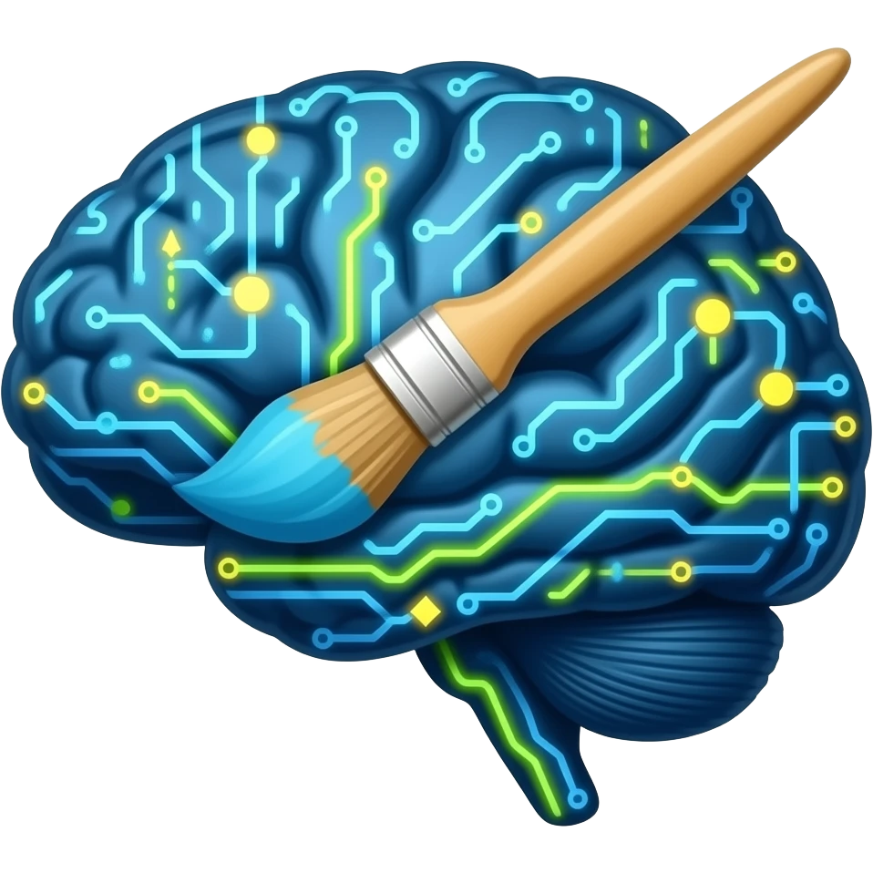 AI Creative team Icon emoji