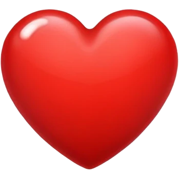 red heart emoji