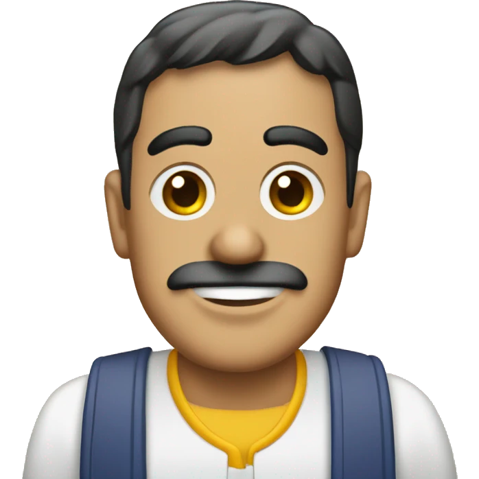 Plato de arroz con pollo emoji
