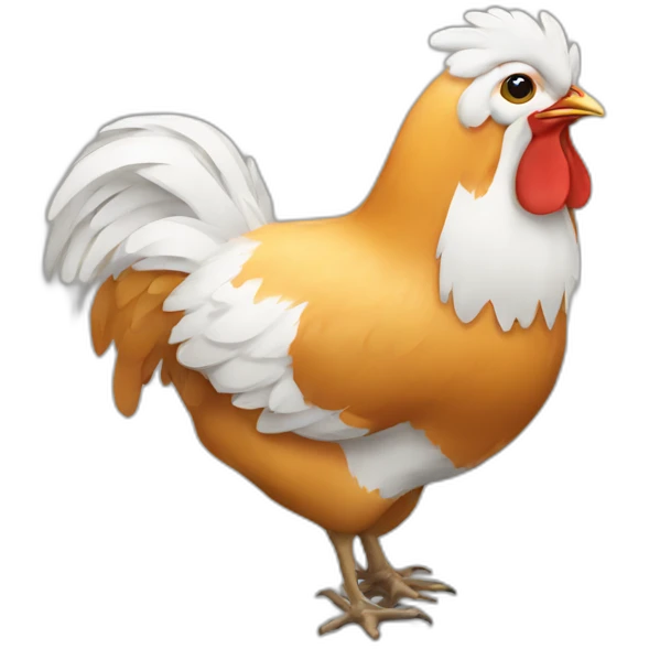 Chicken monitoring emoji